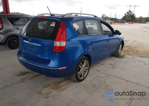 2012 Hyundai Elantra Touring Se z USA, uszkodzony, nr VIN KMHDC8AE3CU134317